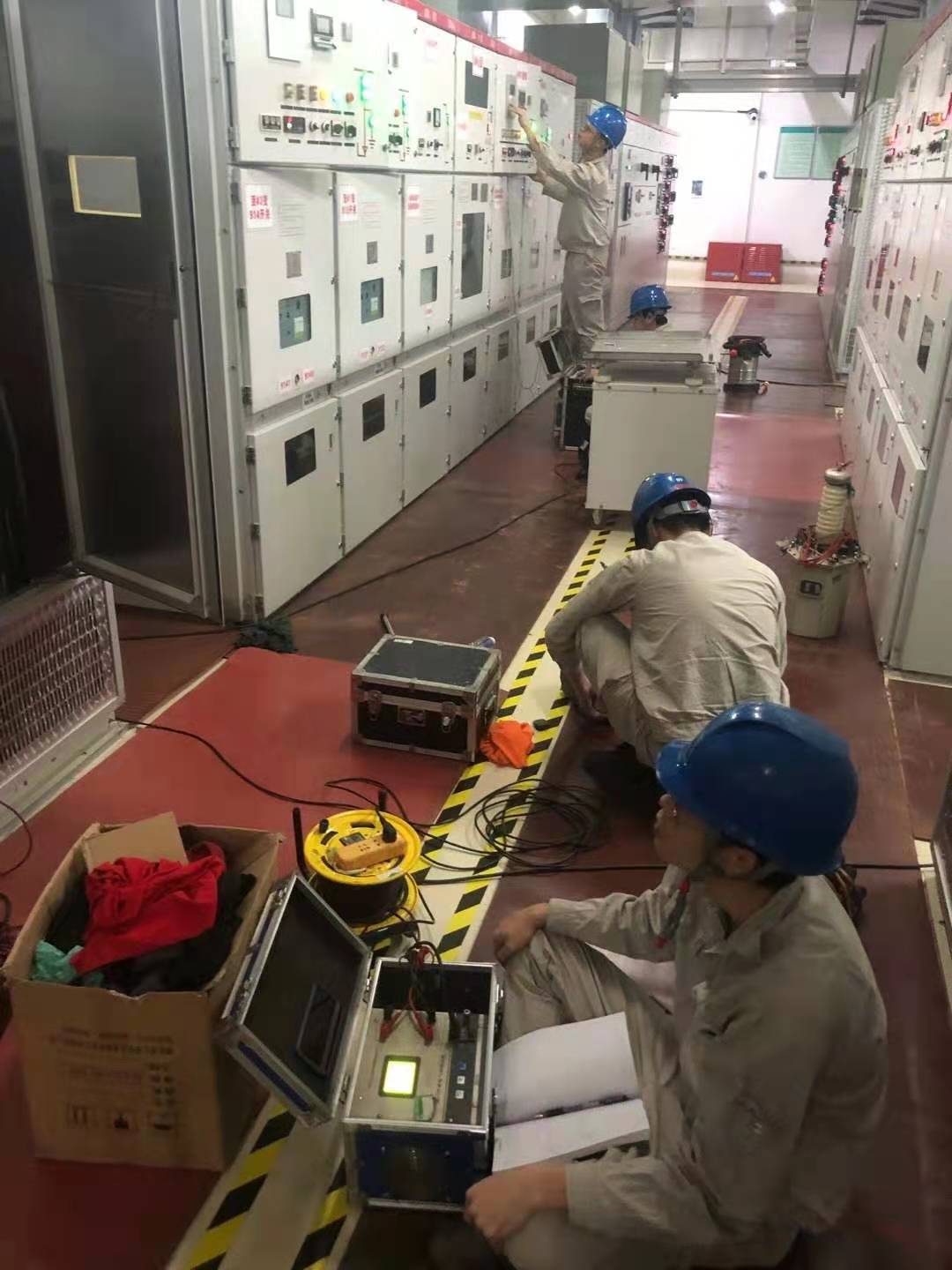 龍巖萬達(dá)嘉華酒店配電室預(yù)防性試驗