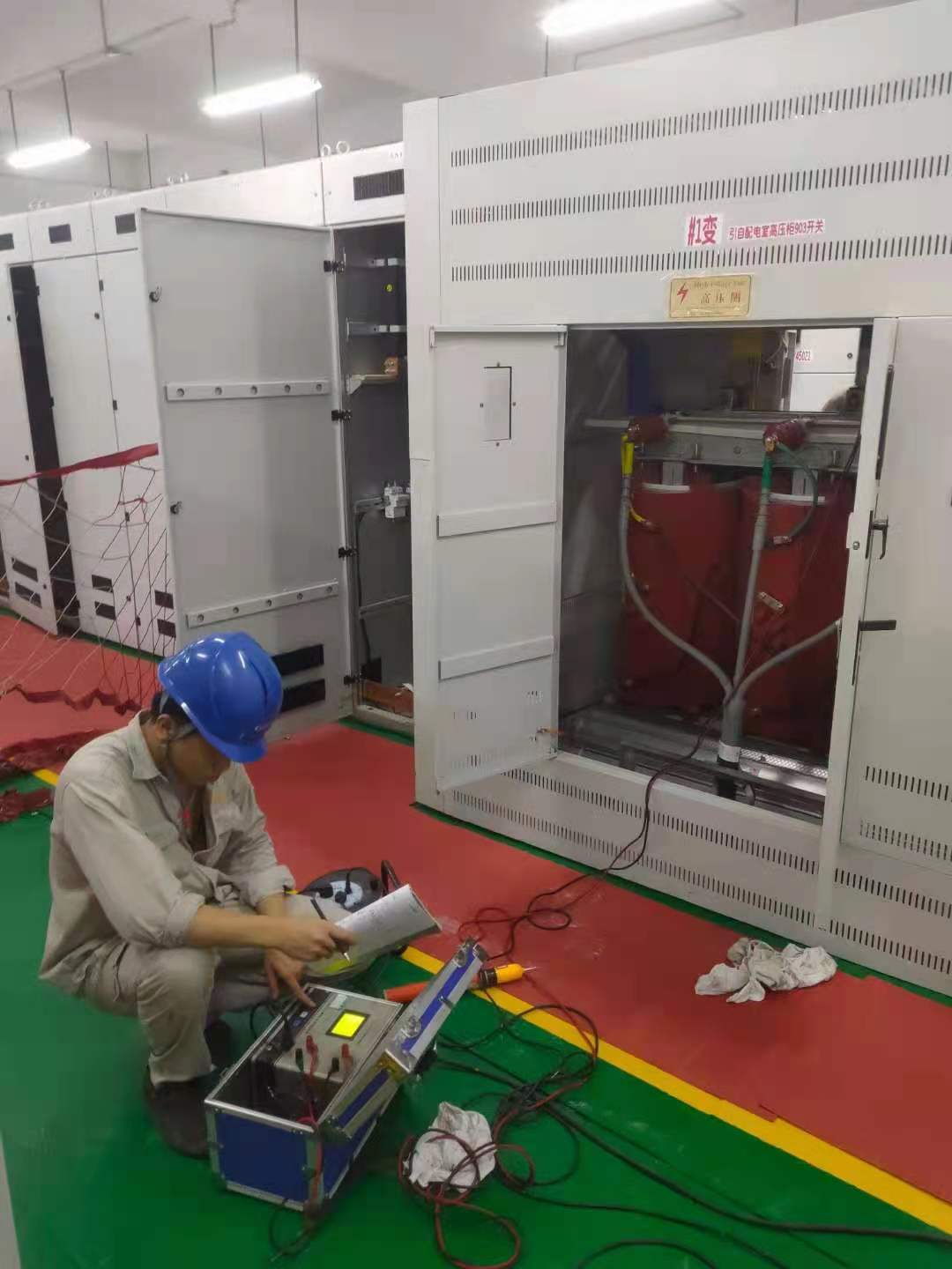 廈門建發(fā)物流園配電室高壓設(shè)備預防性試驗