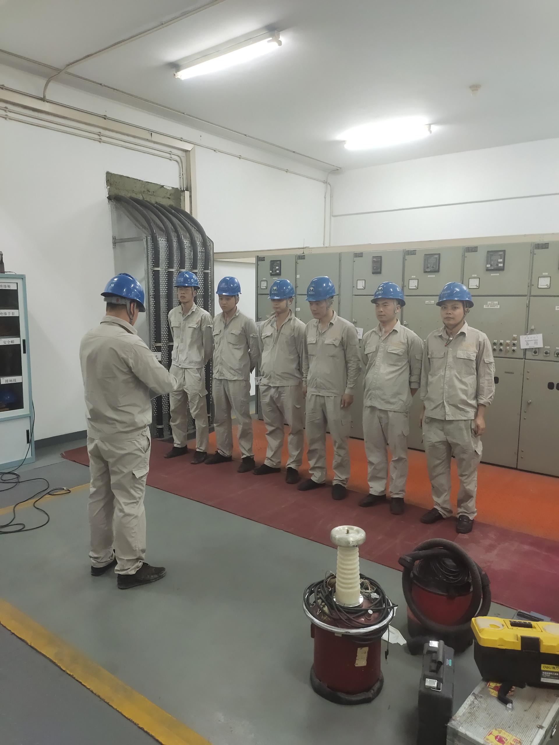廈門某閩大廈配電室高壓設(shè)備預防性試驗